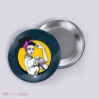 Fight Back Believe Breast Cancer Awareness Button thumb 0