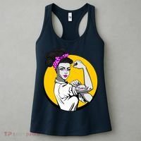 Fight Back Believe Breast Cancer Awareness Women's Tank Top thumb 3