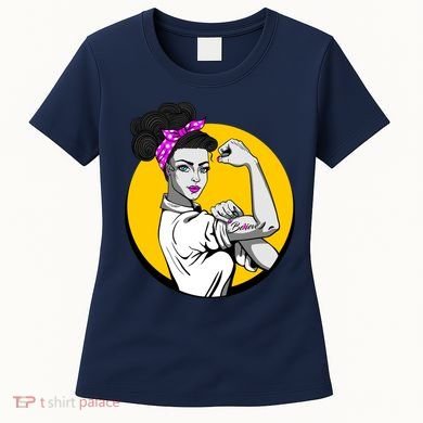Fight Back Believe Breast Cancer Awareness Women's T-Shirt