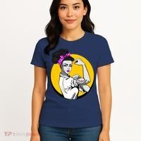 Fight Back Believe Breast Cancer Awareness Women's T-Shirt thumb 4