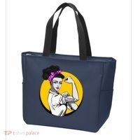 Fight Back Believe Breast Cancer Awareness Tote Bag thumb 3