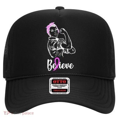 Fight Beast Cancer Awareness Believe  Hat