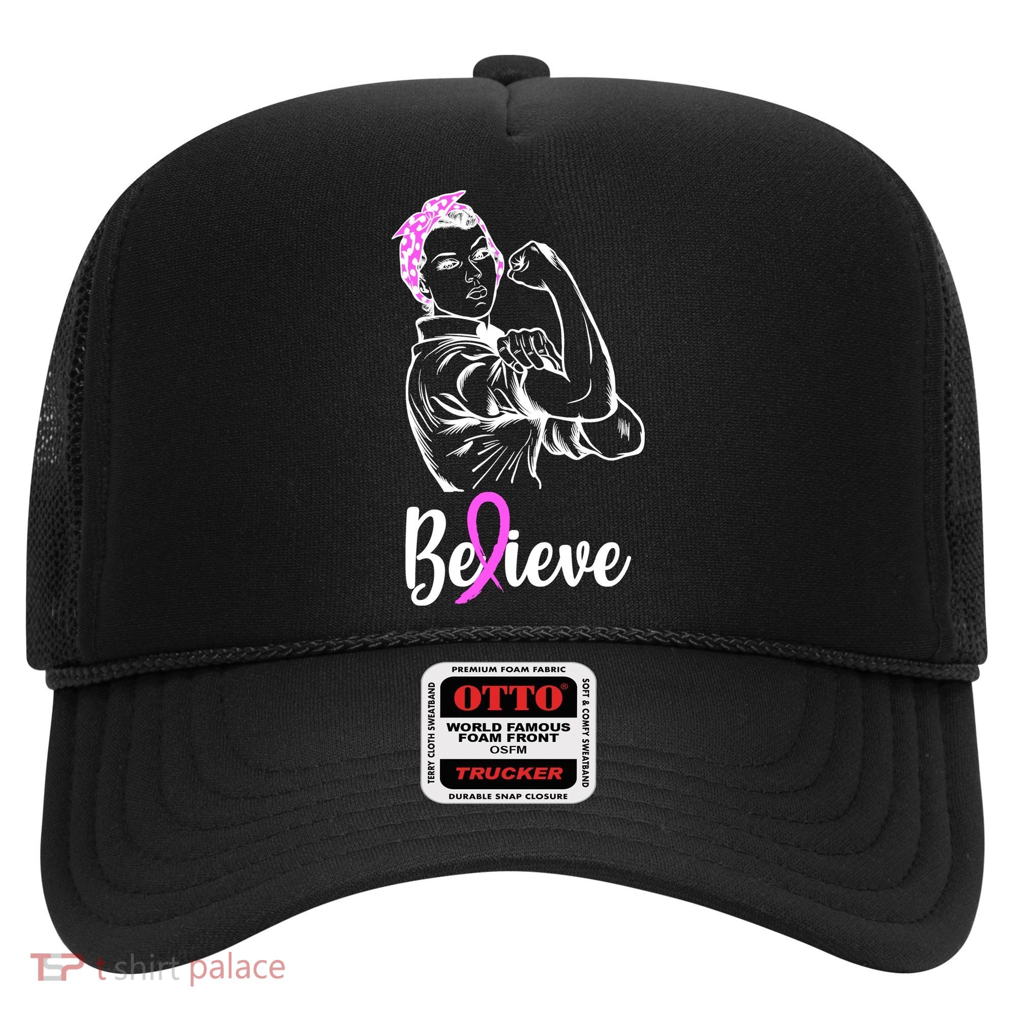 Fight Beast Cancer Awareness Believe  Hat