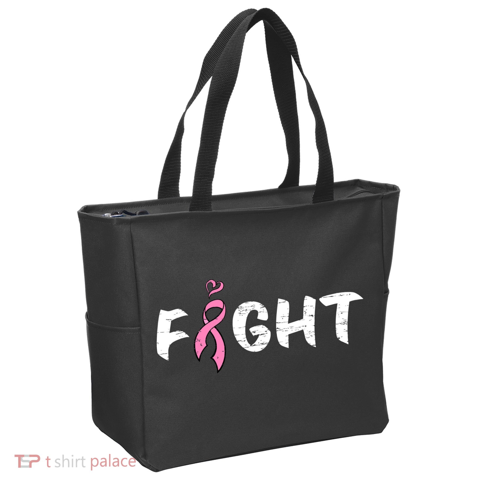 Fight Breast Cancer Tote Bag
