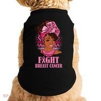 Fight Breast Cancer Awareness African American Doggie Tank thumb 0