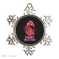 Fight Breast Cancer Awareness African American Ornament thumb 0