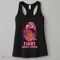 Fight Breast Cancer Awareness African American Women's Tank Top thumb 3