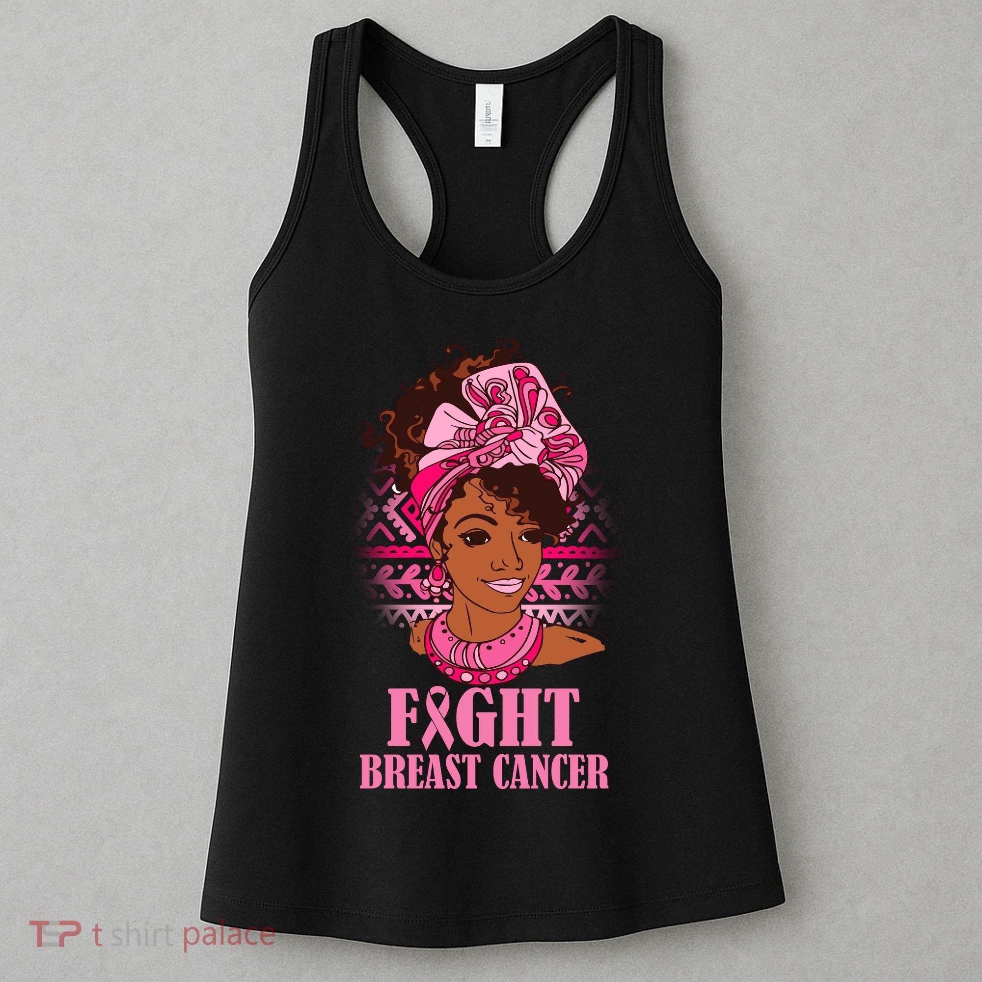 Fight Breast Cancer Awareness African American Women's Tank Top