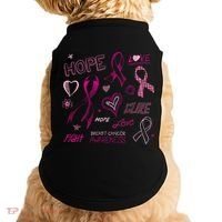Fight Breast Cancer Awareness Ribbon Doggie Tank thumb 0