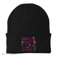 Fight Breast Cancer Awareness Ribbon Beanie thumb 0