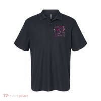Fight Breast Cancer Awareness Ribbon Polo thumb 0