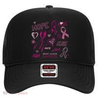Fight Breast Cancer Awareness Ribbon Hat thumb 0