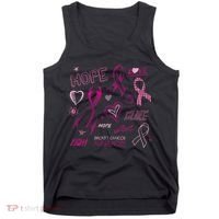 Fight Breast Cancer Awareness Ribbon Tank Top thumb 0
