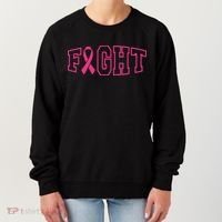 Fight Breast Cancer Logo Women's Sweatshirt thumb 0