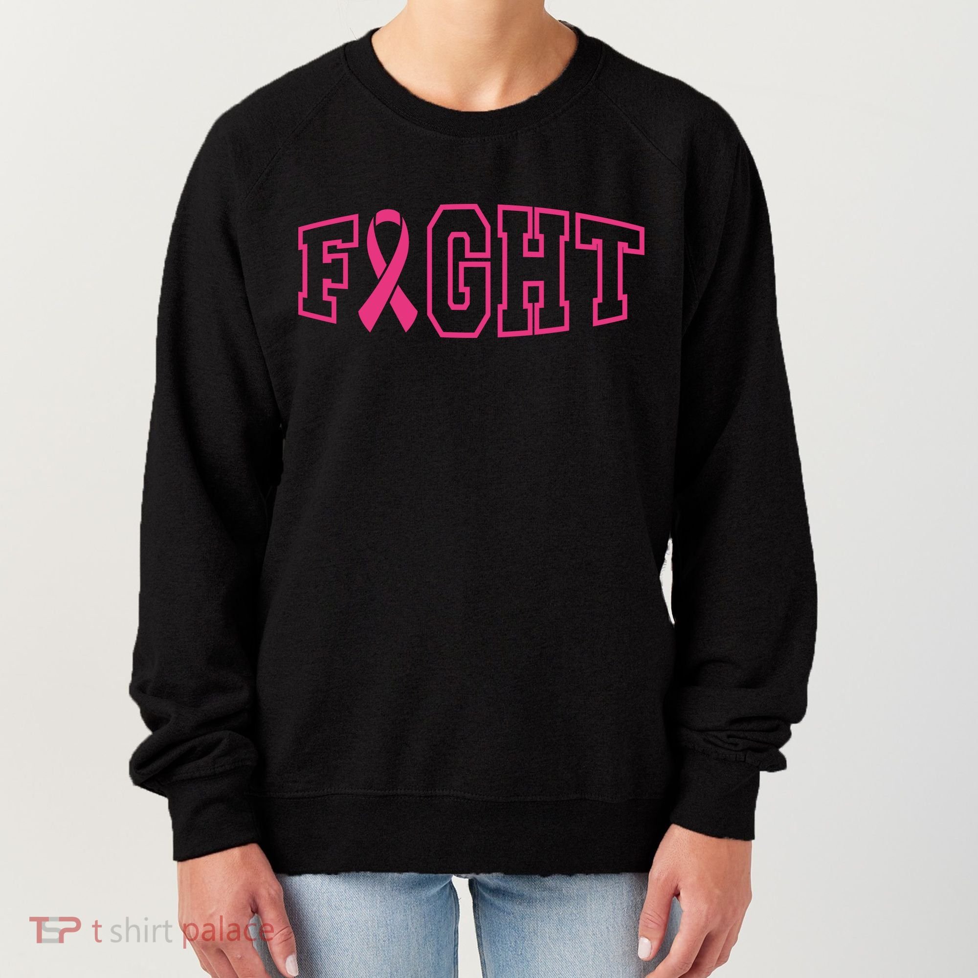 Fight Breast Cancer Logo Women's Sweatshirt