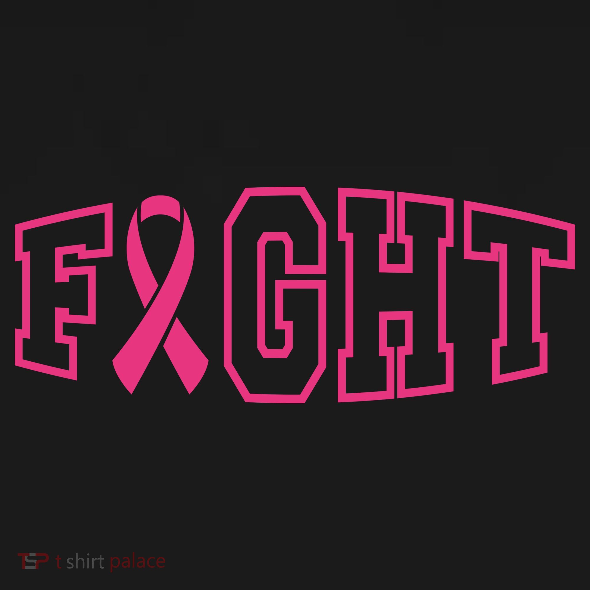 Fight Breast Cancer Logo Doggie Tank