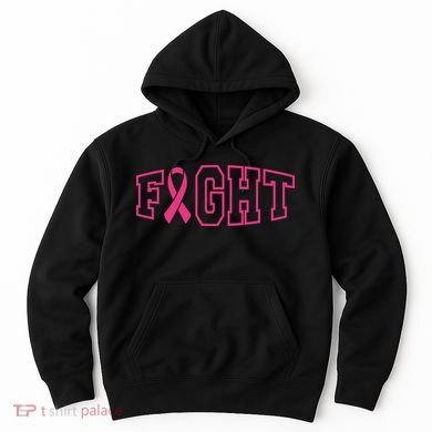 Fight Breast Cancer Logo Hoodie
