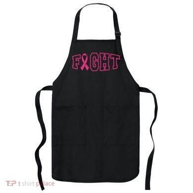 Fight Breast Cancer Logo Apron