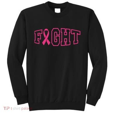Fight Breast Cancer Logo Sweatshirt