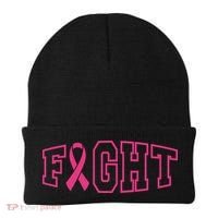 Fight Breast Cancer Logo Beanie thumb 0