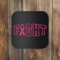 Fight Breast Cancer Logo Coaster thumb 0