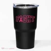 Fight Breast Cancer Logo Tumbler thumb 0