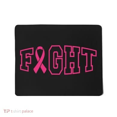 Fight Breast Cancer Logo Mousepad