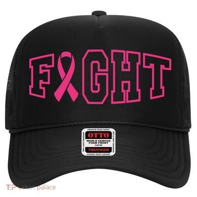 Fight Breast Cancer Logo Hat