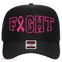 Fight Breast Cancer Logo Hat thumb 0