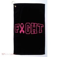 Fight Breast Cancer Logo Golf Towel thumb 0