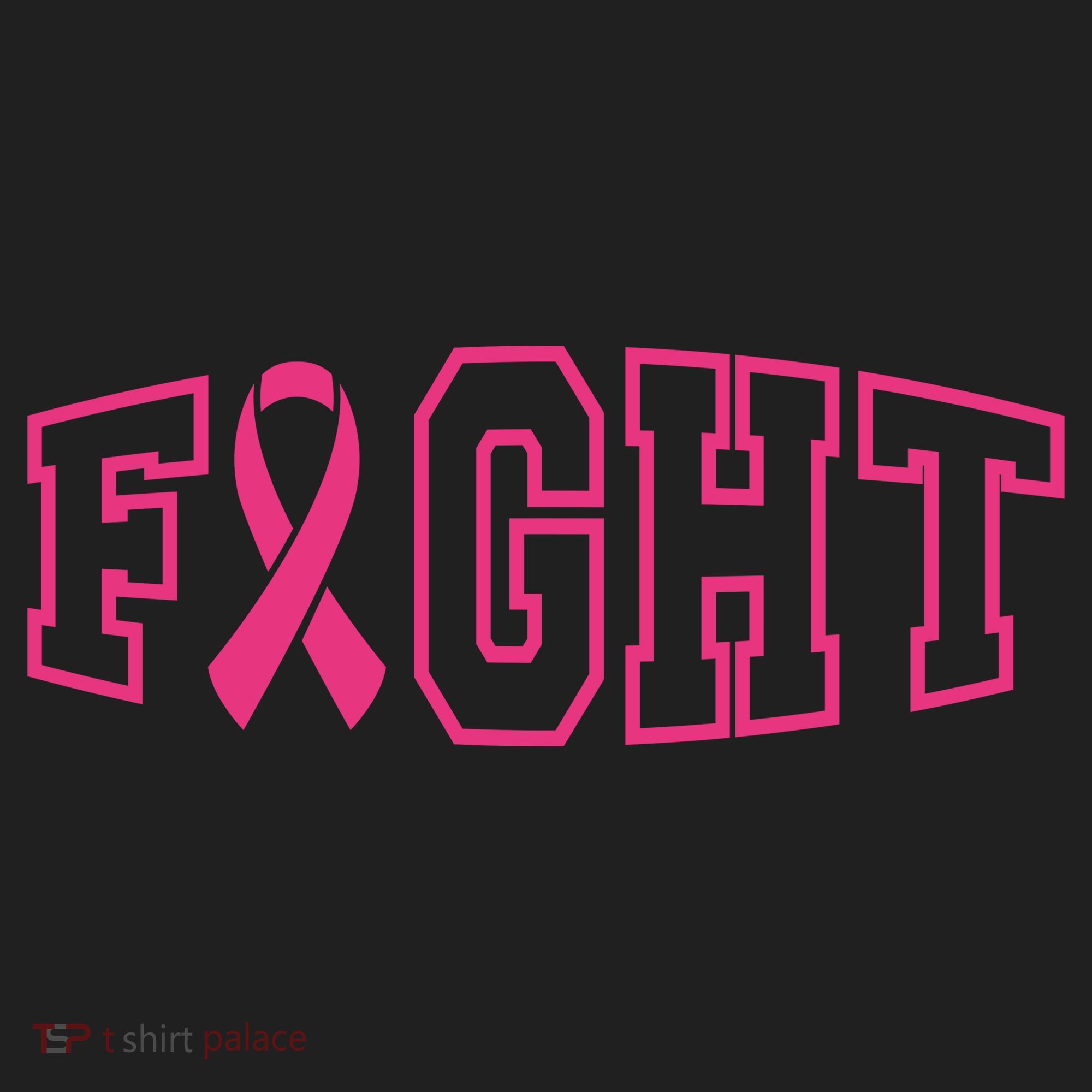 Fight Breast Cancer Logo Golf Towel