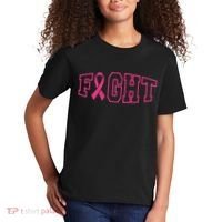 Fight Breast Cancer Logo Kids T-Shirt thumb 2