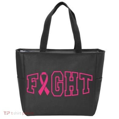 Fight Breast Cancer Logo Tote Bag