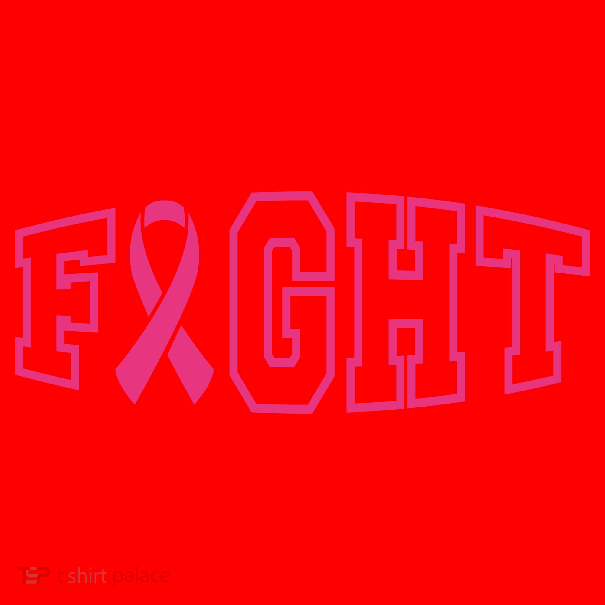Fight Breast Cancer Logo Santa Hat