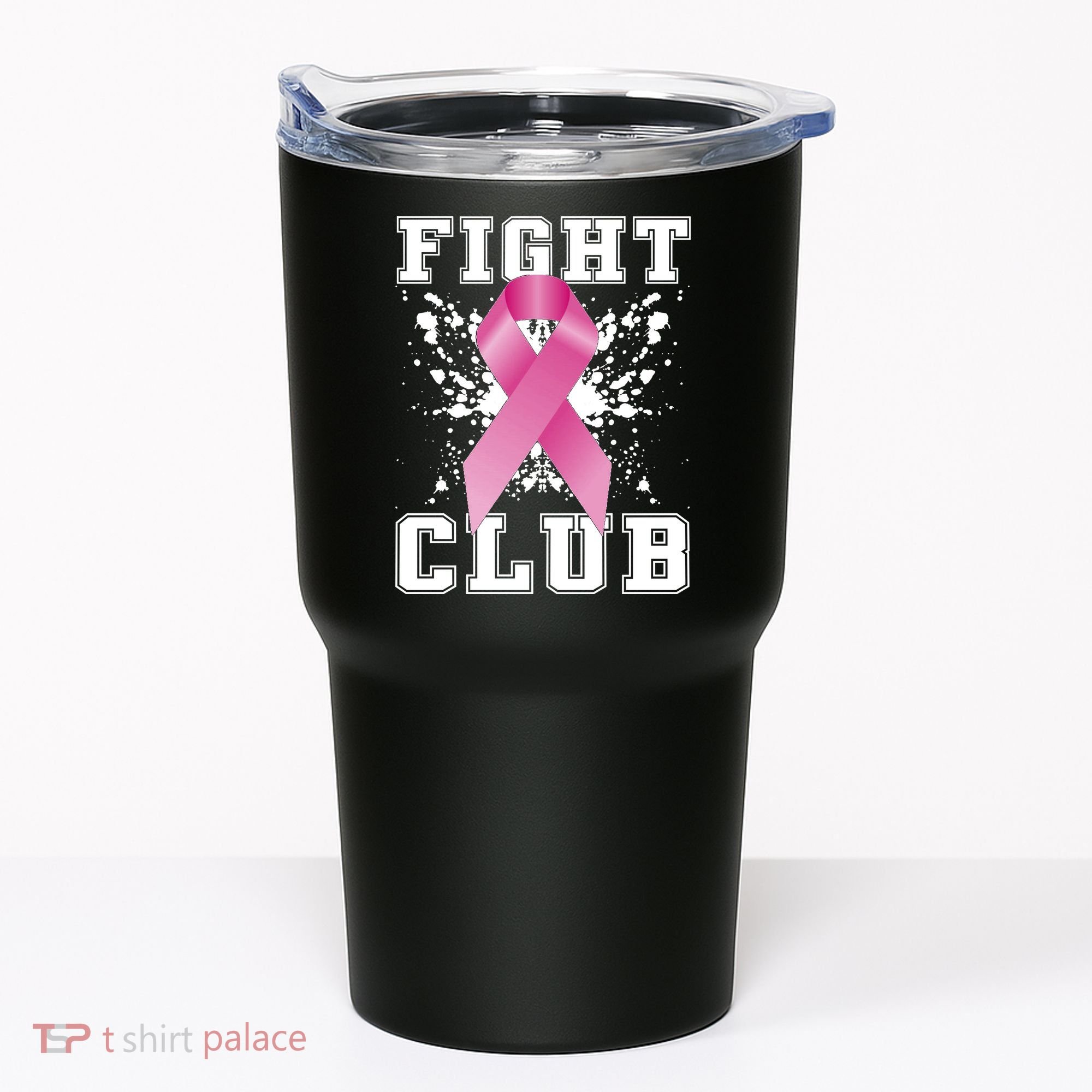 Fight Club Breast Cancer Tumbler