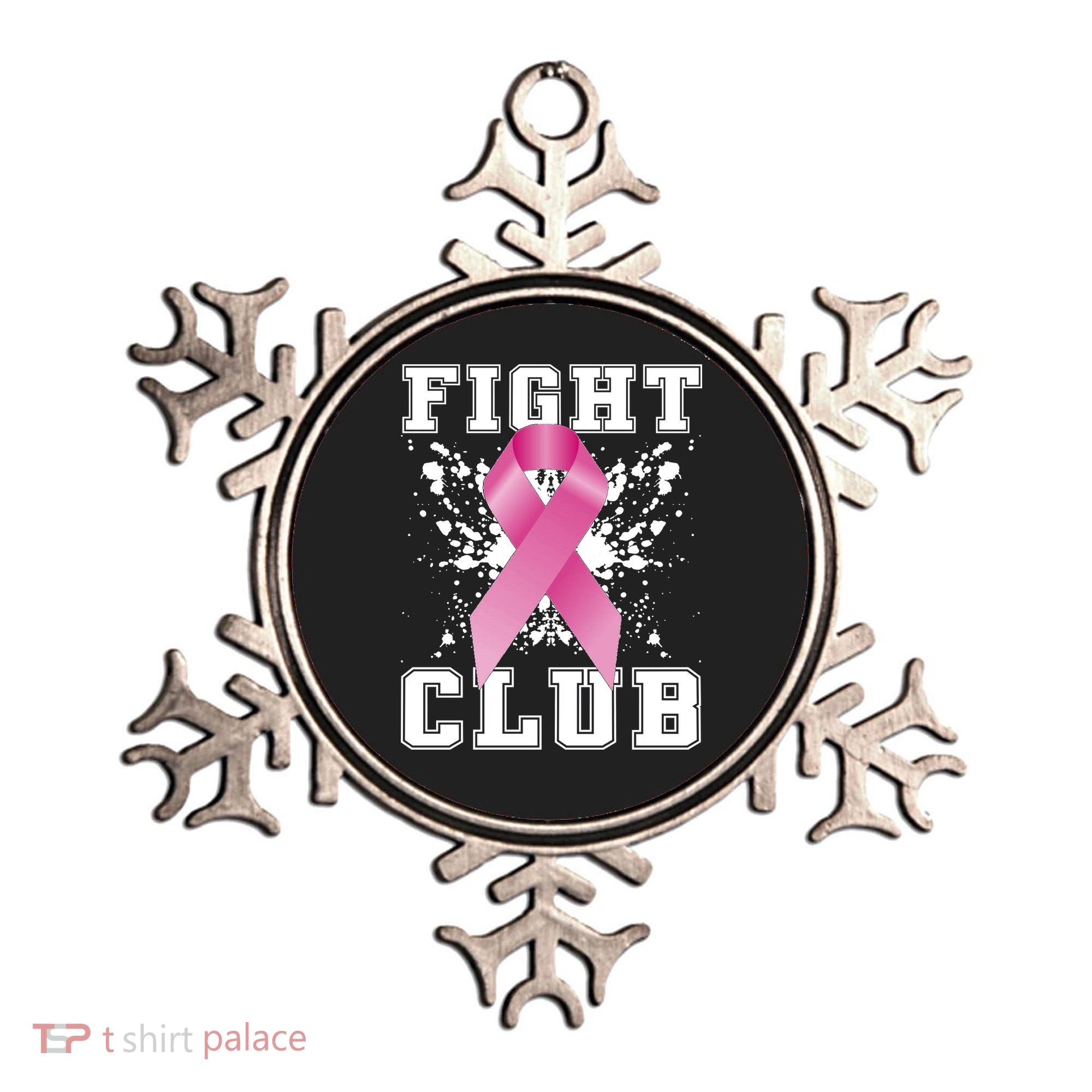 Fight Club Breast Cancer Ornament