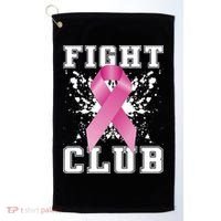 Fight Club Breast Cancer Golf Towel thumb 0