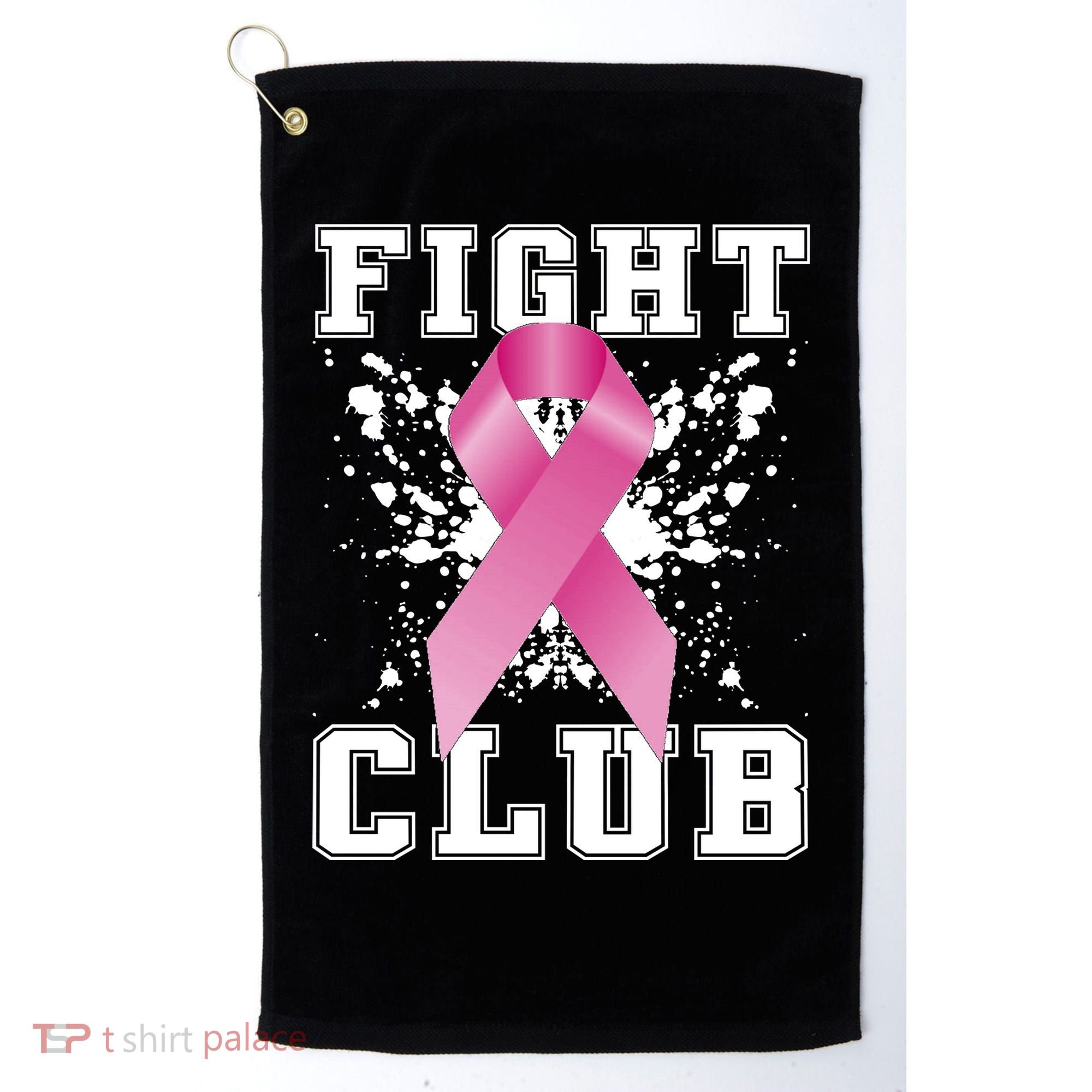 Fight Club Breast Cancer Golf Towel