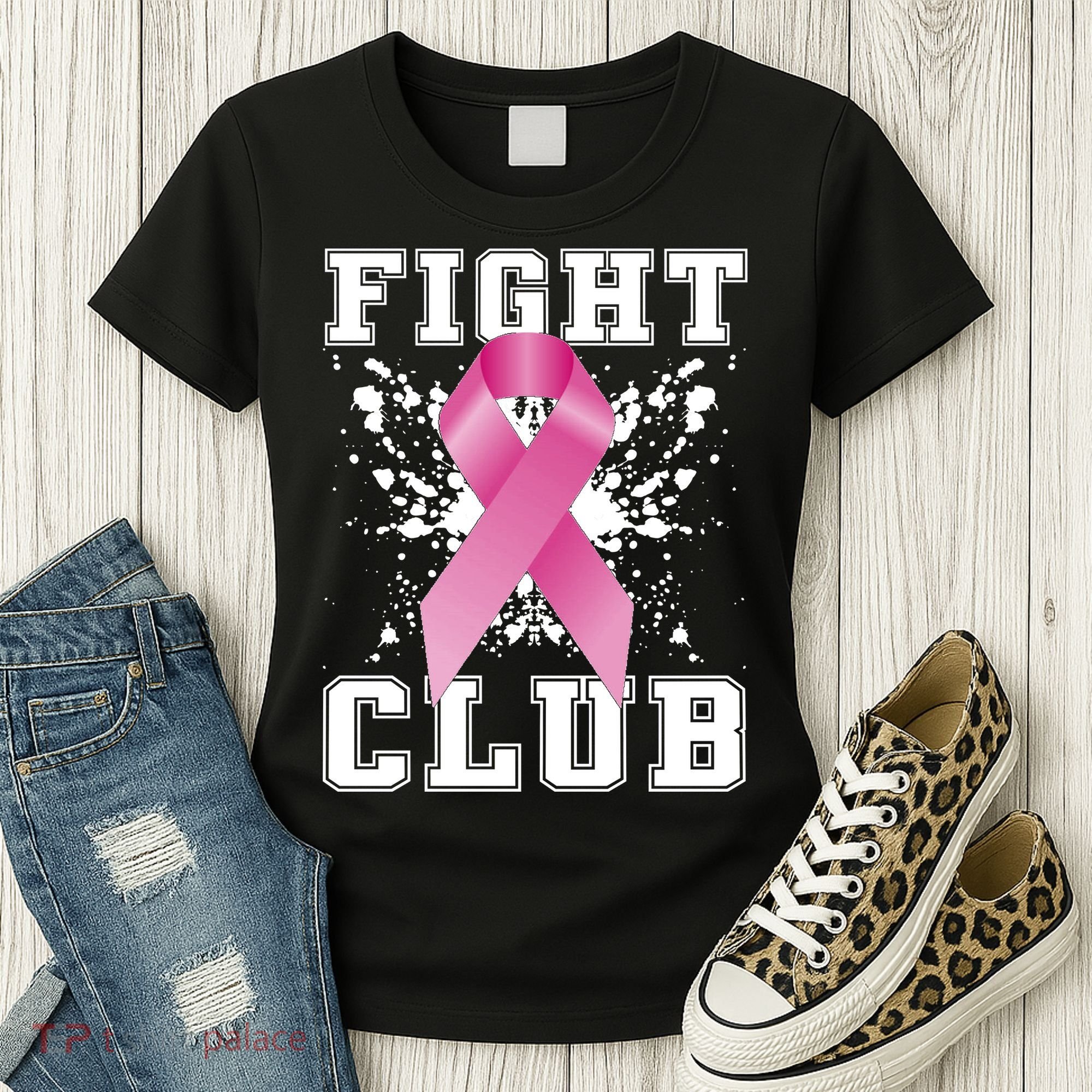 Fight Club Breast Cancer Women's T-Shirt