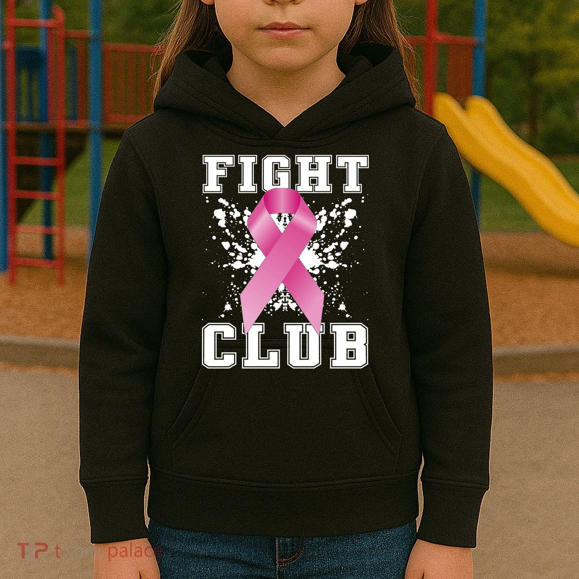 Fight Club Breast Cancer Kids Hoodie