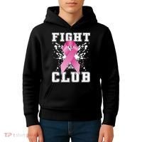 Fight Club Breast Cancer Kids Hoodie thumb 4