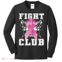 Fight Club Breast Cancer Kids Long Sleeve Shirt thumb 0