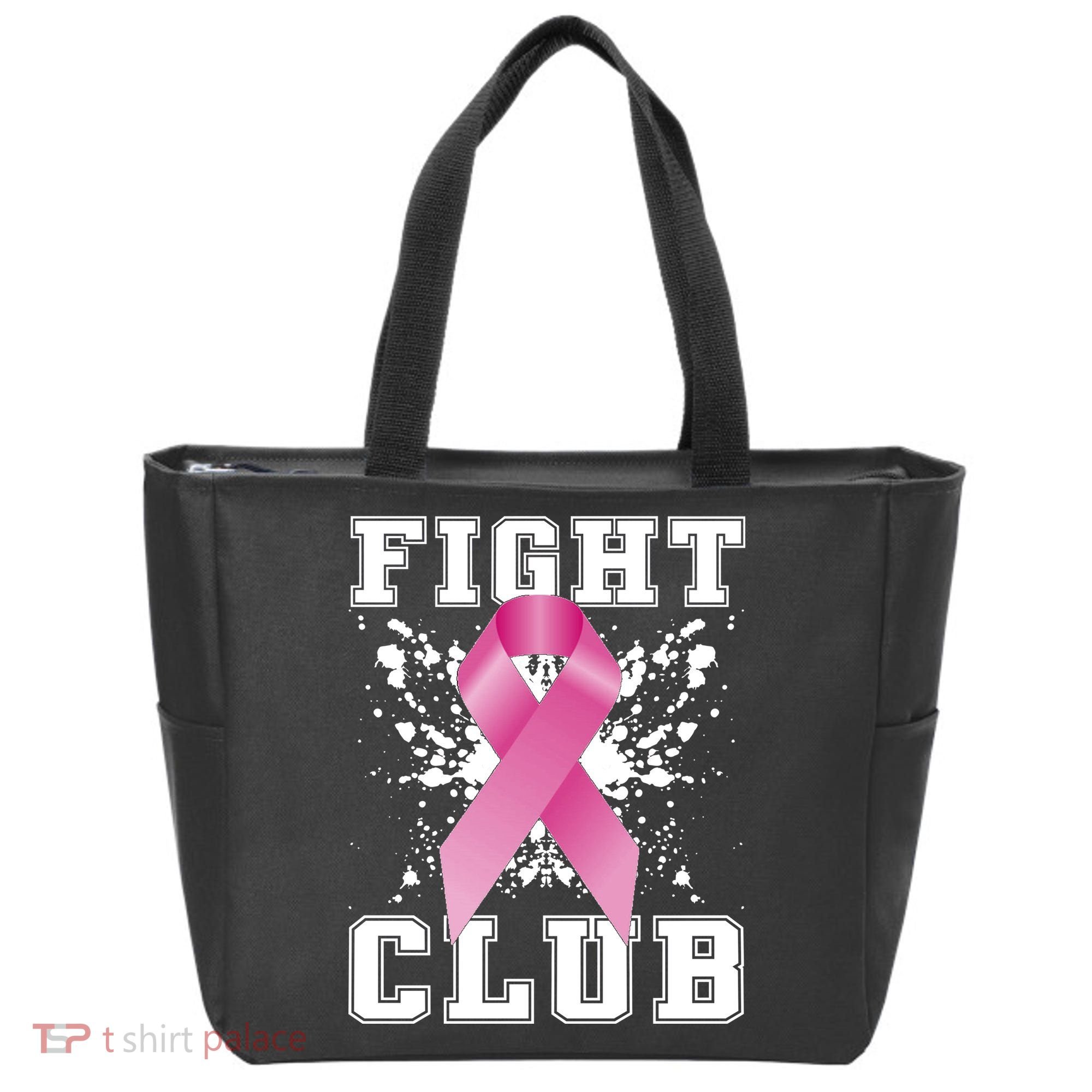 Fight Club Breast Cancer Tote Bag