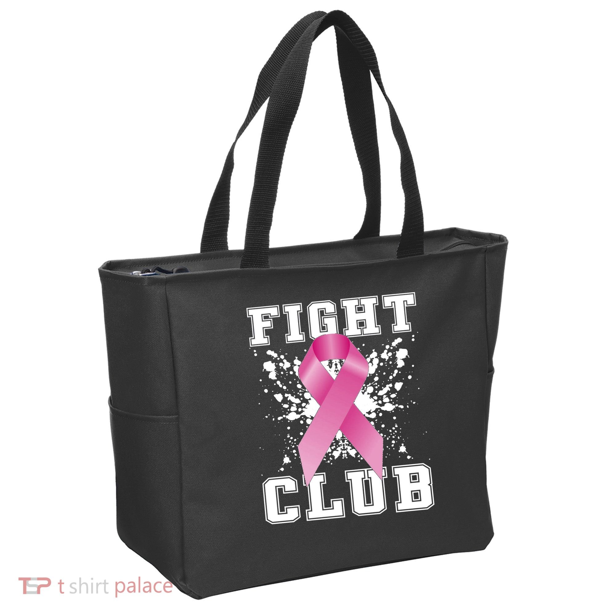 Fight Club Breast Cancer Tote Bag