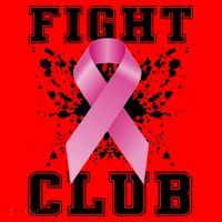 Fight Club Breast Cancer Santa Hat thumb 1