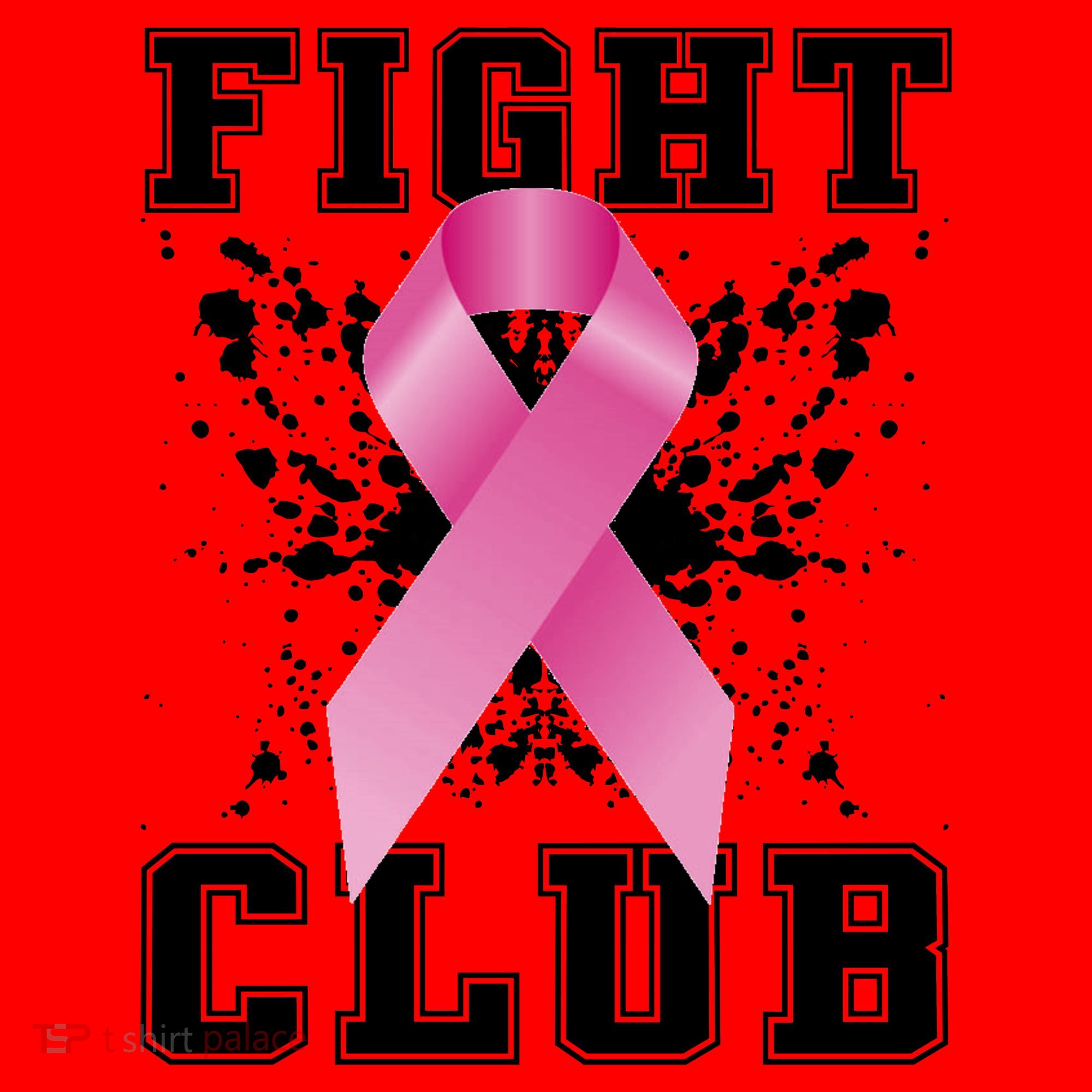 Fight Club Breast Cancer Santa Hat