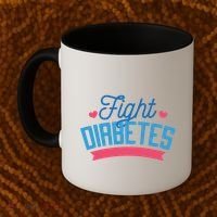 Fight Diabetes Coffee Mug thumb 2