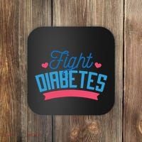 Fight Diabetes Coaster thumb 0