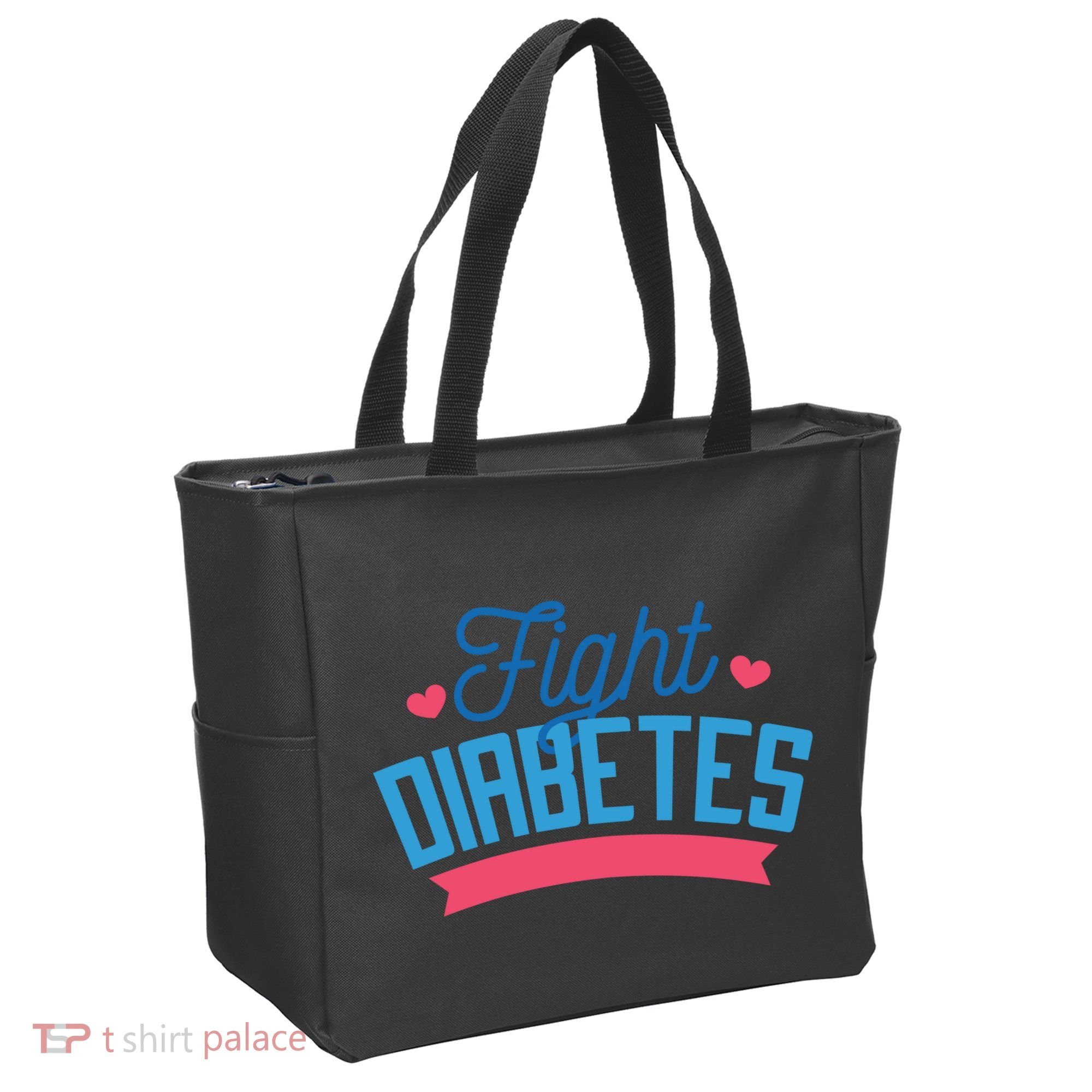 Fight Diabetes Tote Bag