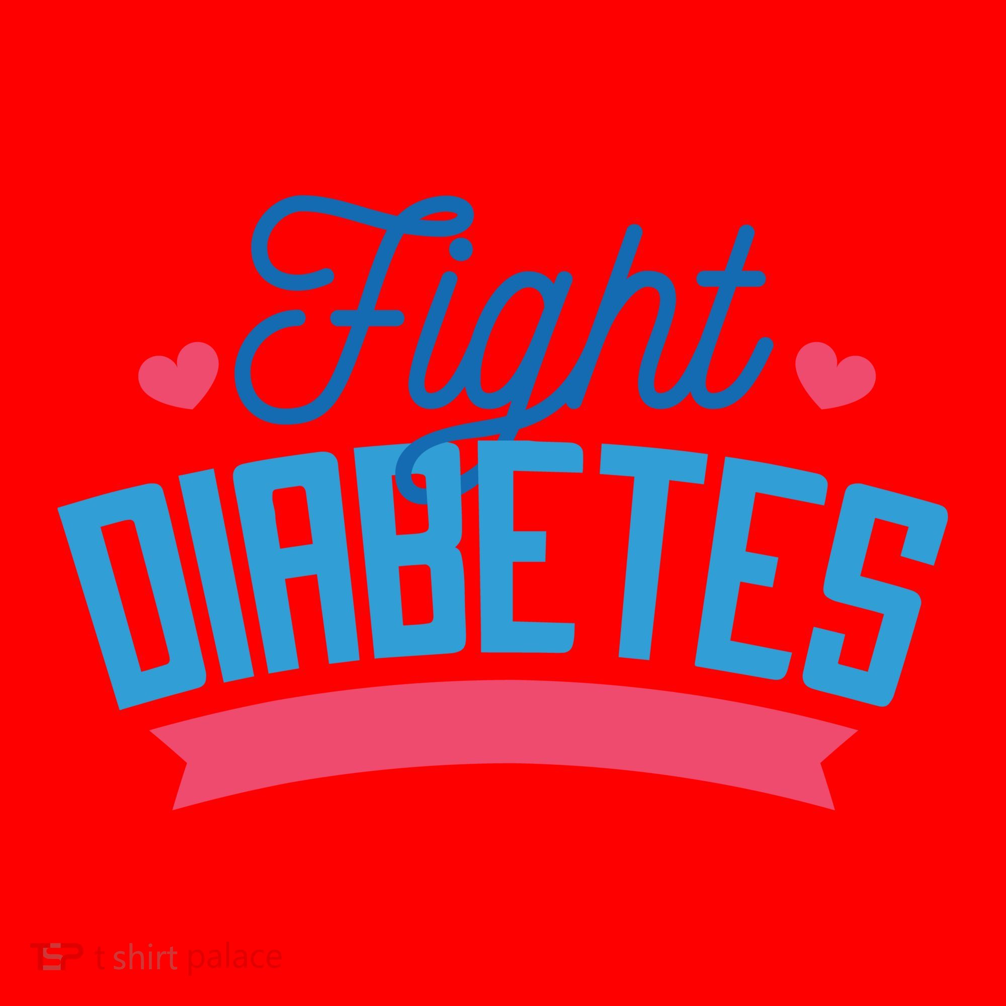 Fight Diabetes Santa Hat